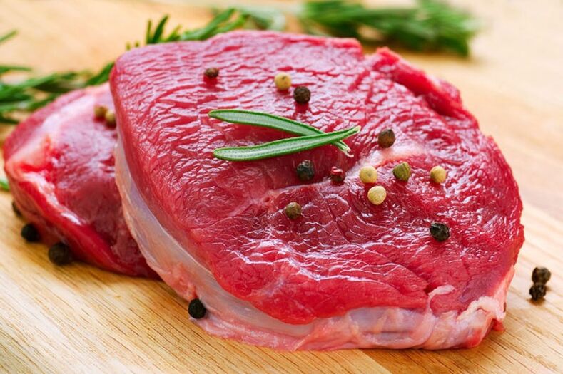 Meat to increase potency