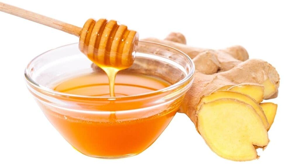 Ginger with honey