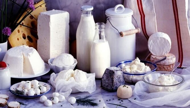 Acid dairy products