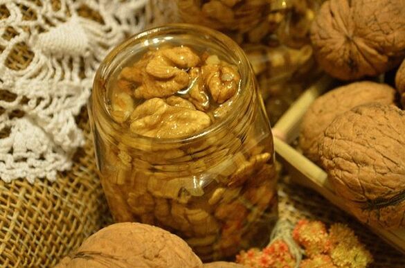 Nuts and honey for potency