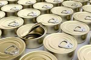 Canned foods as harmful products for potency